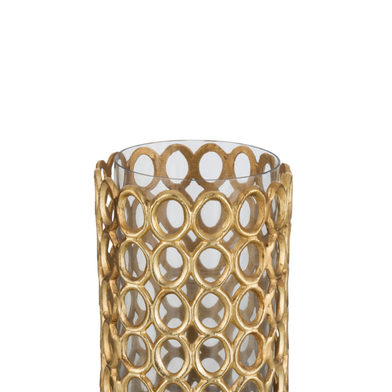 Teelichthalter Runde Ringe Groß