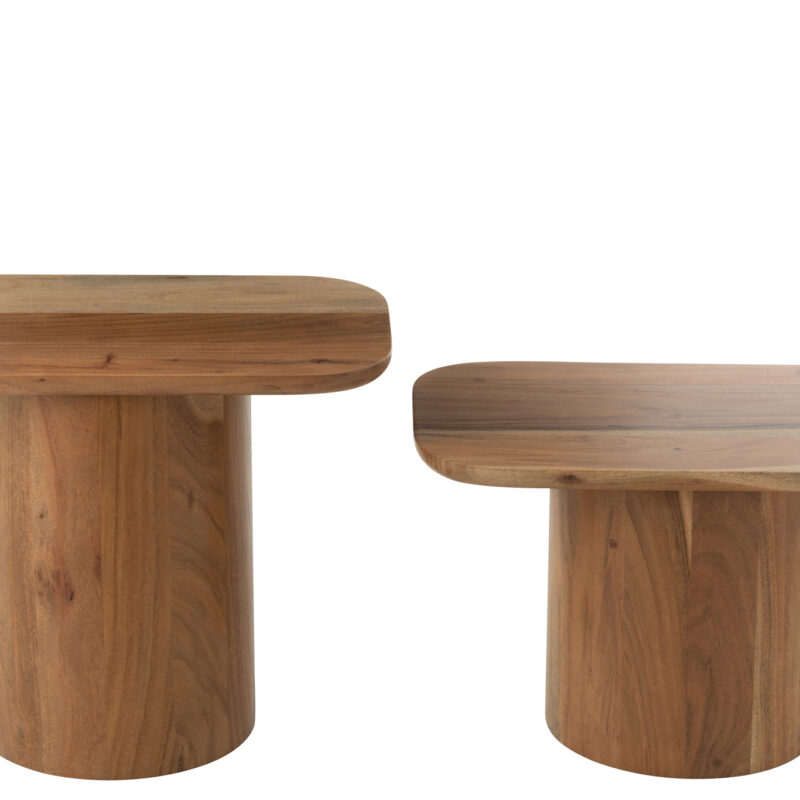 Set aus 2 Beistelltischen