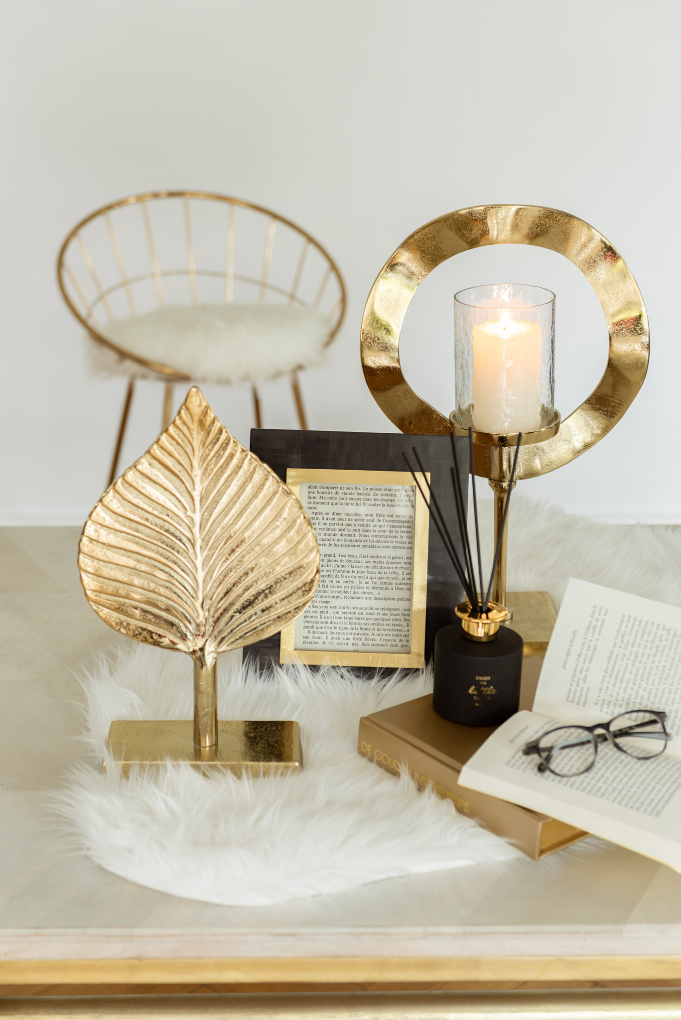 Fußmatte Schaffell Kunstpelz Weiß – Bild 3