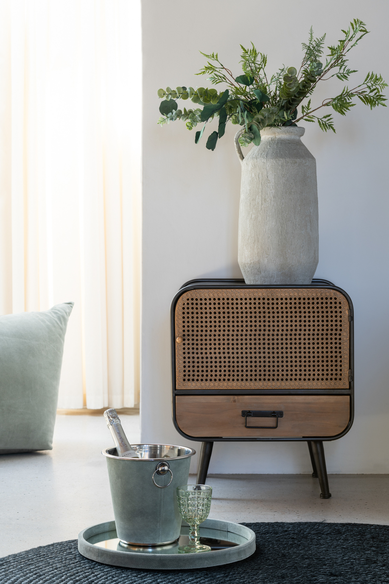 Beistelltisch 1 Schublade – Bild 8